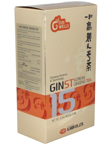 Korean Ginseng Tea Il Hwa (Ginst15) 30Sbrs. de Tongil