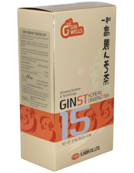 Korean Ginseng Tea Il Hwa (Ginst15) 30Sbrs. de Tongil