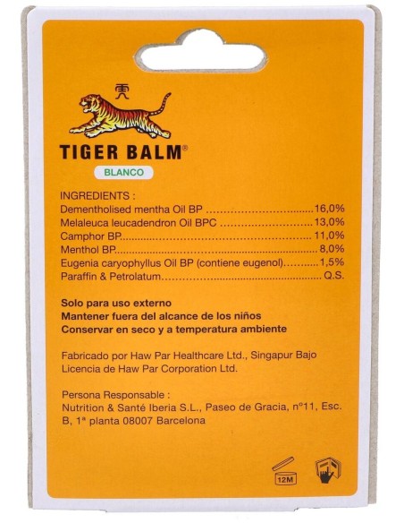 Balsamo Tigre Blanco 19Gr. de Dietisa (Dielisa)