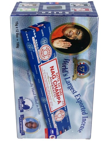 Incienso Stick Satya Sai Baba  12Ud X 15Gr. de Nag Champa