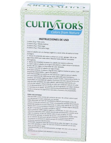 Indigo Tinte Organico 100Gr. Ecocert de Cultivators