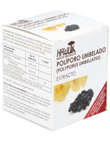 Poliporo Umbelado Extracto Puro 60Vcaps. de Hawlik