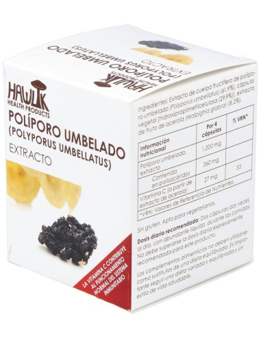 Poliporo Umbelado Extracto Puro 60Vcaps. de Hawlik