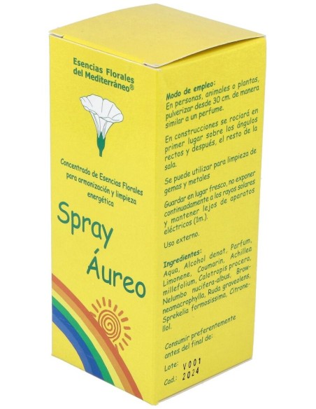Spray Aureo 100Ml de E.F.Mediterraneo