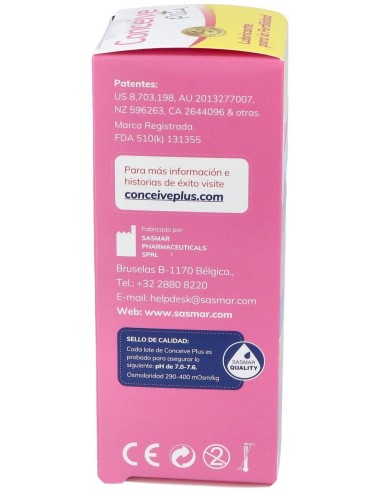 Lubricante Conceive Plus 8 Aplicadores Unidosi de Sasmar