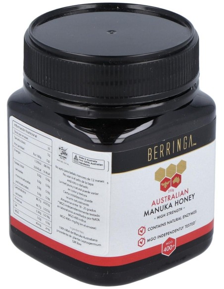 Miel De Manuka 400Mgo 250Gr. de Berringa