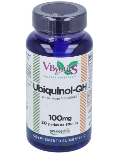 Ubiquinol Qh +Vesisorb 50Perlas de Vbyotics