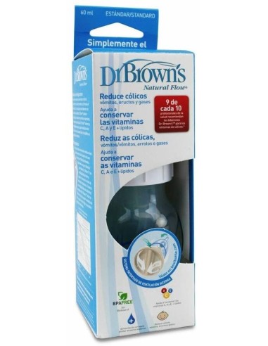 Biberon Options B/Estre Sili Redon +0M 60Ml de Dr. Brown´S