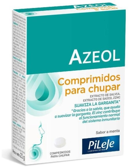 Azeol Garganta 30Comp.Mast. de Pileje