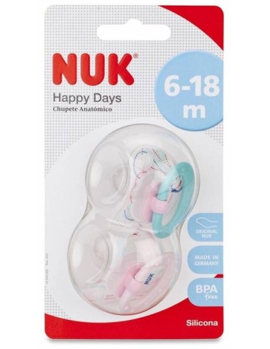 Chupete Signature 6-18 Silicona 2Ud. de Nuk