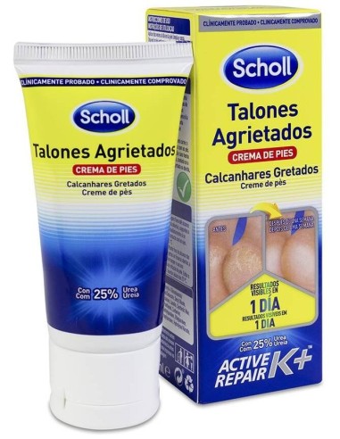 Dr Scholl Crema Talones Agrietados 60Ml de Scholl