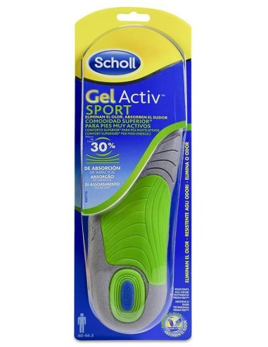 Scholl Plantillas Gelactiv Sport Man 40-46,5 2Un de Scholl