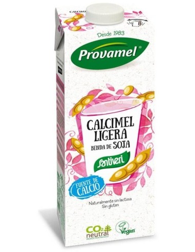 Provamel Bebida Vegetal De Soja Calcimel Ligera 1L de Santiveri