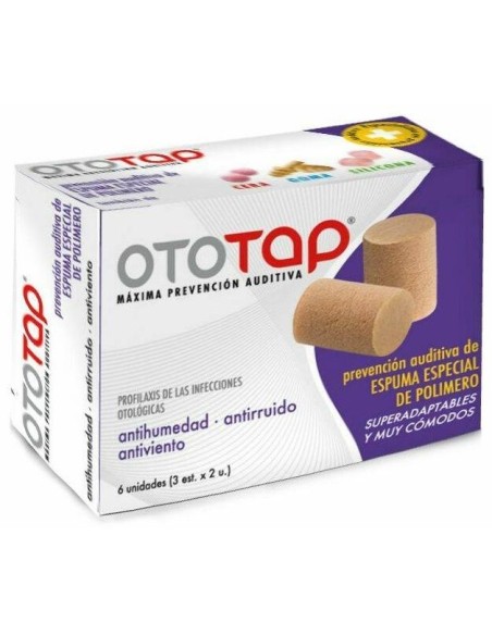Tapon Oido Ototap Espuma 6Un de Ototap