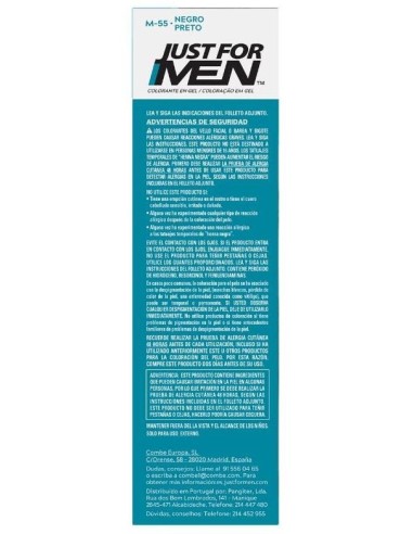 Just For Men Bigote Barba Negro M55 de Just For Men