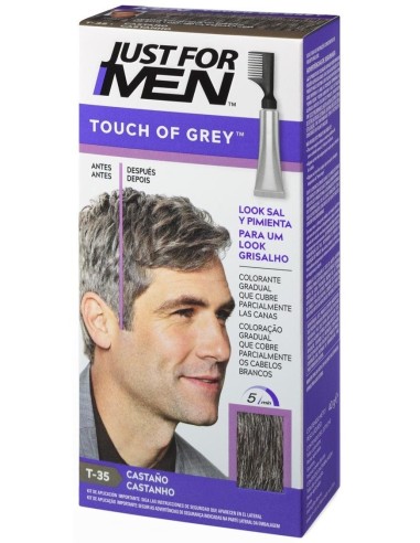 Just For Men Touch Of Grey Tono Castaño T35 de Just For Men