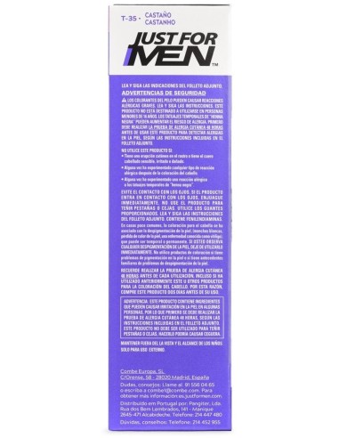 Just For Men Touch Of Grey Tono Castaño T35 de Just For Men