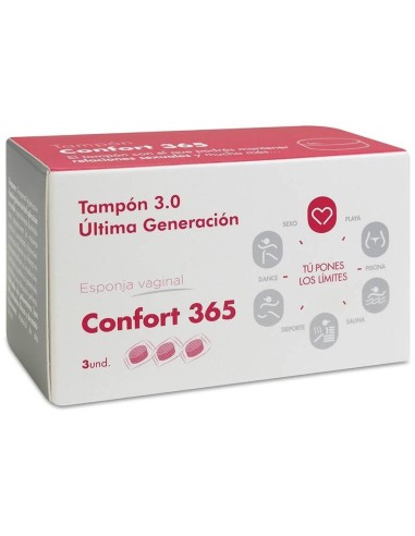 Tampon Confort 365 3 Uds de Value
