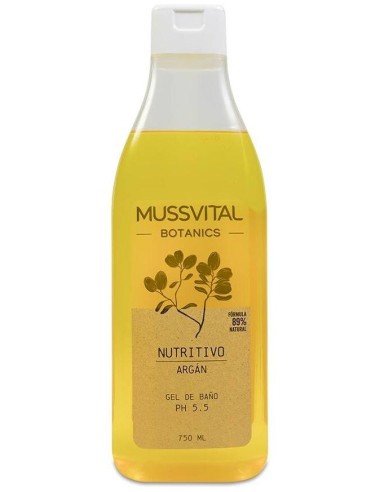 Mussvital Botanics Gel Argan 750Ml de Mussvital