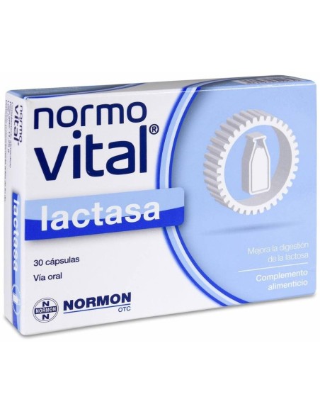 Normovital Lactasa 4500 30 Caps de Normovital