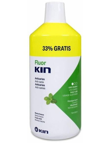 Fluor Kin Menta Colut Dia 750+Regalo Colut 250Ml de Kin
