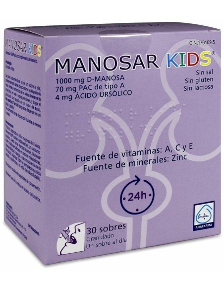 Manosar Kids X 30Sticks de Arafarma