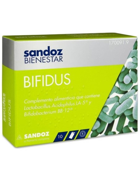 Sandoz Bienestar Bifidus 10 Sobres Monodosis de Sandoz Bienestar