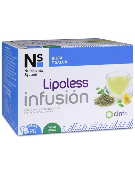 Ns Lipoless Infusion 20 Sobres de Ns