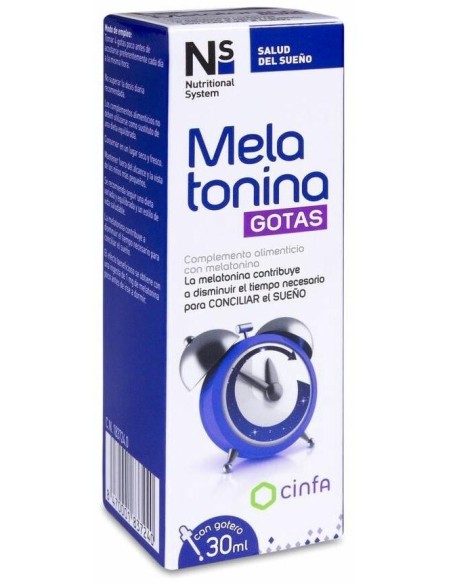 Ns Melatonina Gotas 1 Mg 30Ml de Ns
