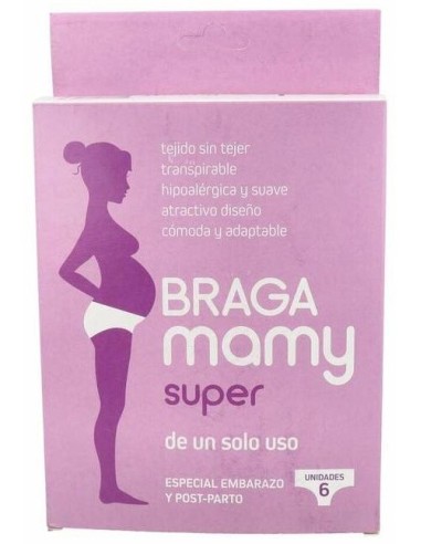 Braga Mamy Super Tst Embarazo / Postparto Caja 6Un de Mamy