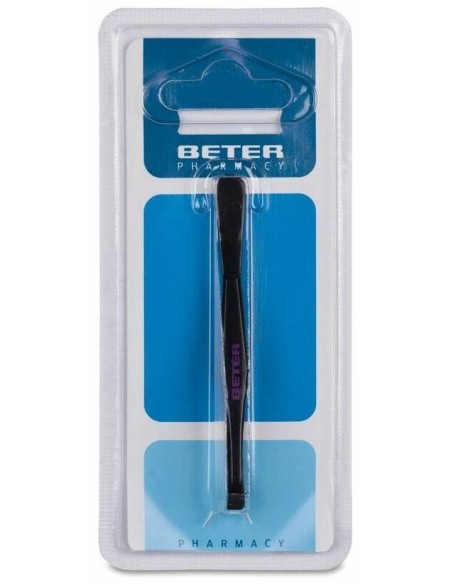 Pinza Depil Pavon Negra 24003 de Beter