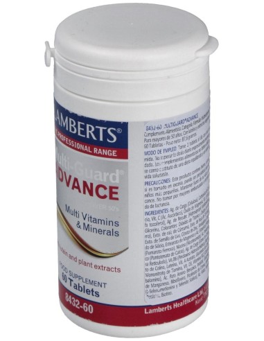 Multi-Guard®Advance (Para Mayores de 50) 60 Tabs. de Lamberts