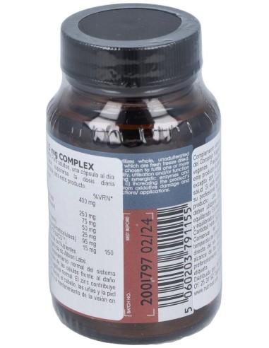 Zinc 15 Mg Complex 50 Vcáps de Terranova