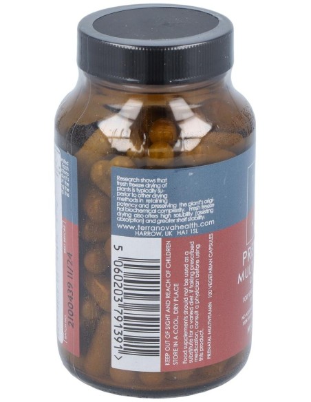 Multinutriente Prenatal 100 Vcáps de Terranova