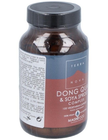 Dong Quai Y Brotes De Soja Complex 100Vcap. de Terranova