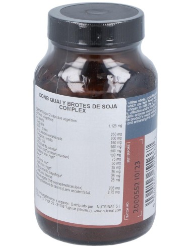 Dong Quai Y Brotes De Soja Complex 100Vcap. de Terranova