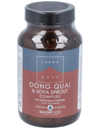 Dong Quai Y Brotes De Soja Complex 100Vcap. de Terranova
