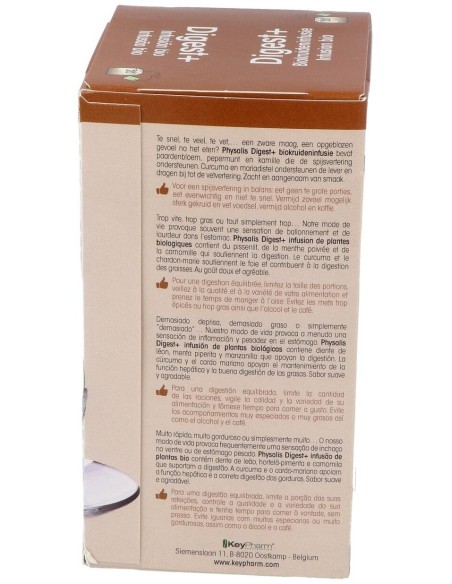 Digest+ Infusion 20Filtros Bio de Physalis