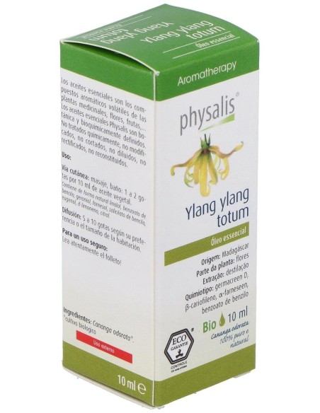 Aceite Esencial ylang ylang de Physalis
