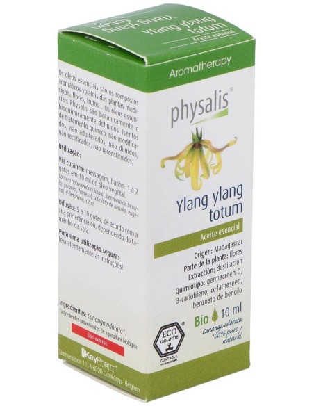 Aceite Esencial ylang ylang de Physalis