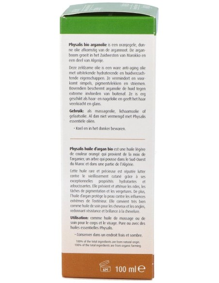 Aceite Argan de Physalis