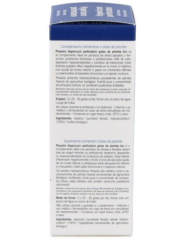 TinturaHypericum Perforatum (Lupulo) de Physalis