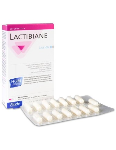 Lactibiane Cnd10M 30 cápsulas de Pileje