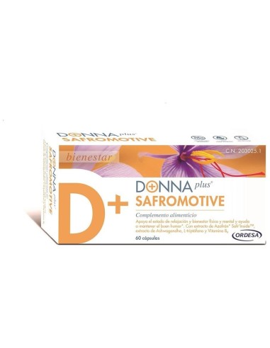 Donnaplus Safromotive 60Cap. de Donnaplus