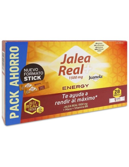 Juanola Jalea Real Energy Plus 28Sticks de Juanola