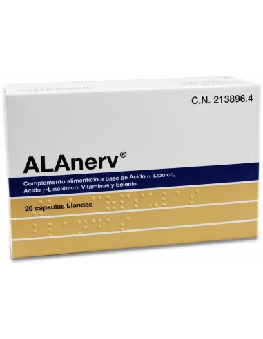 Alanerv 920Mg. 20Cap. de Alfasigma