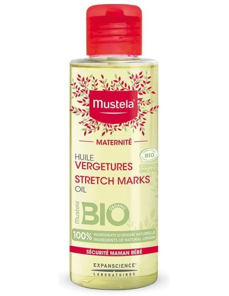 Aceite Estrias Maternidad 105Ml. Bio de Mustela