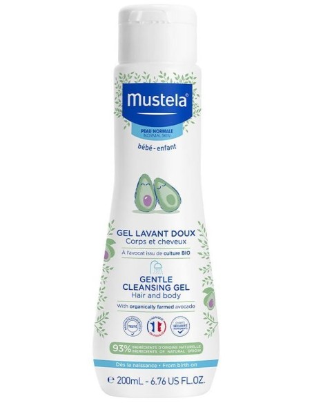 Gel De Baño Suave Bebe-Niño 200Ml. de Mustela