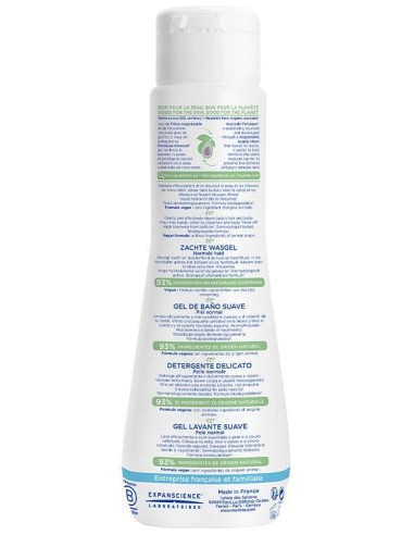 Gel De Baño Suave Bebe-Niño 200Ml. de Mustela