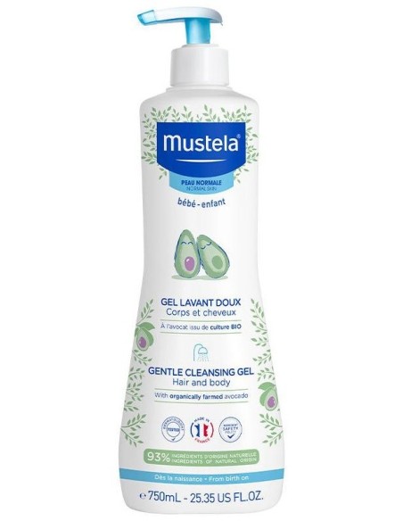 Gel De Baño Suave Bebe-Niño 750Ml. de Mustela